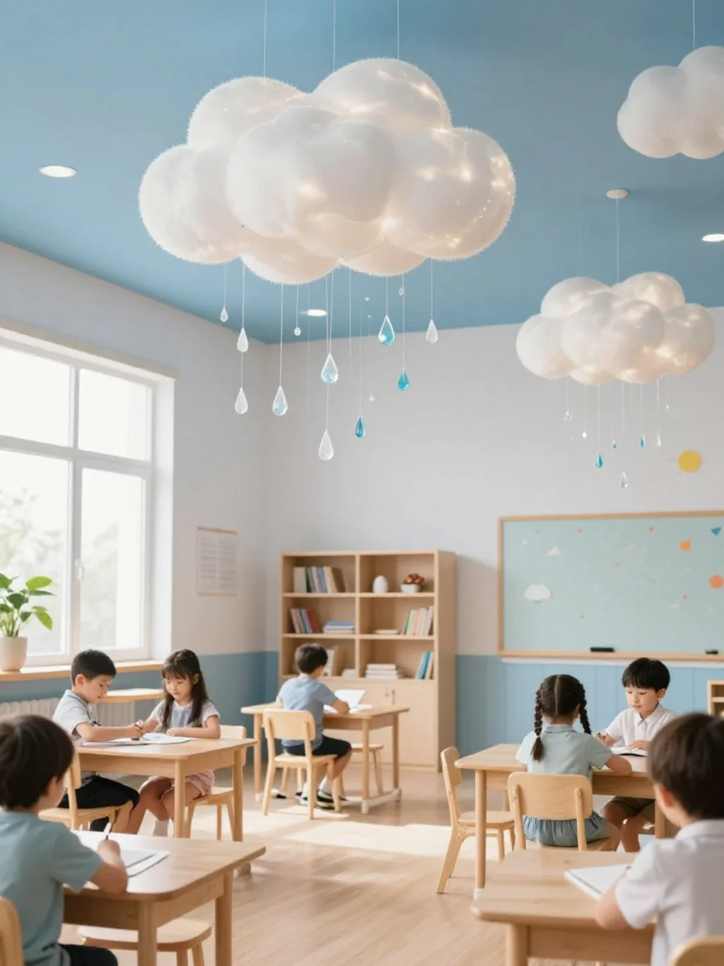 8. Whimsical Cloud Decorations