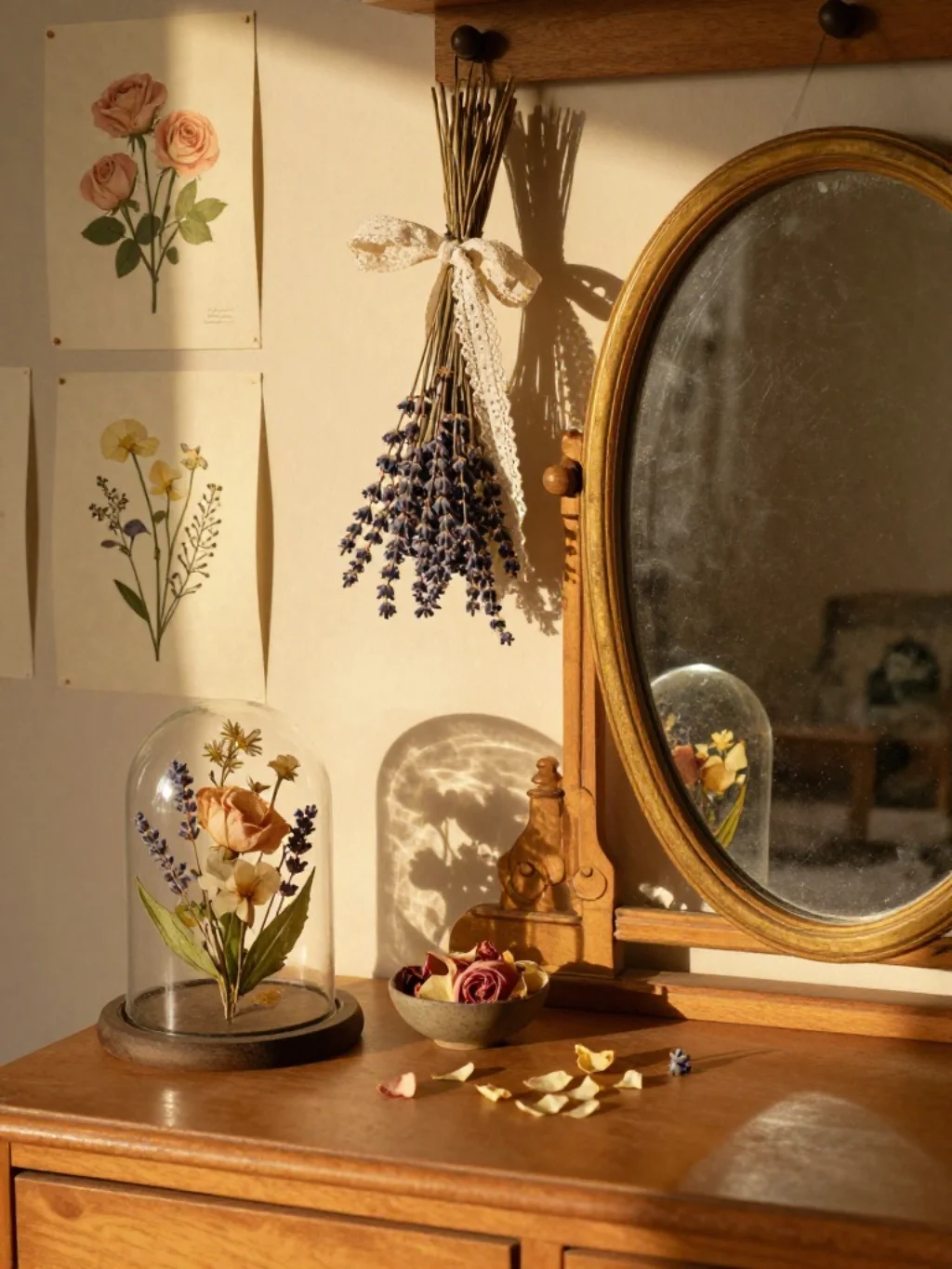 Dried Botanicals and Pressed Flowers That Add Timeless Cottage Romance
