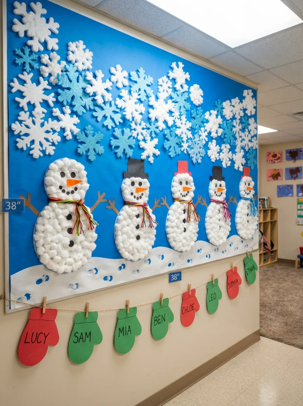 Kindergarten Winter Wall Decor That Ignites Imagination From Day One