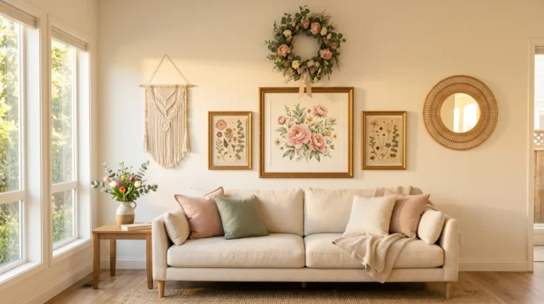 17 Spring Living Room Wall Decor Ideas to Instantly Refresh Your Space