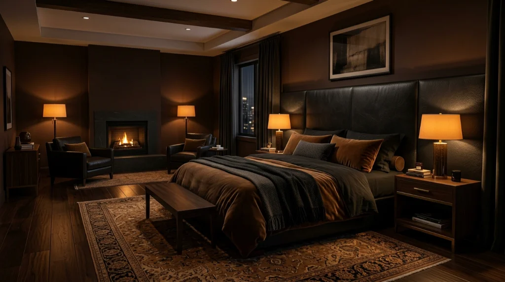 Black and Brown Bedroom Ideas