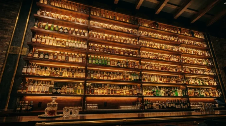 Home Bar Shelf Ideas