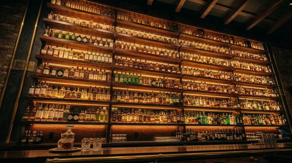 Home Bar Shelf Ideas