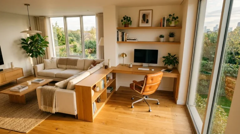 17 Living Room Office Ideas to Create a Functional and Stylish Workspace