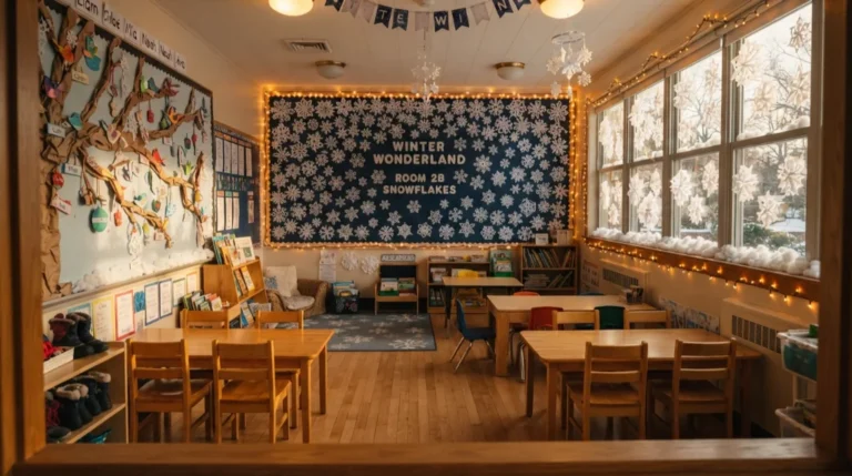 Winter School Wall Decor
