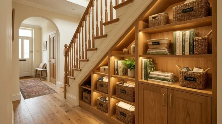 17 Under Stairs Storage Ideas to Make the Most of Unused Space
