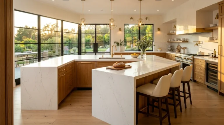 U Shape Kitchen Island Ideas