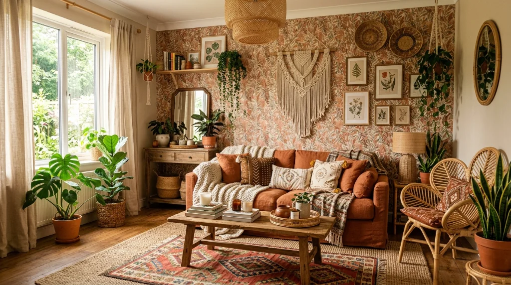 Boho Room Wallpaper Ideas