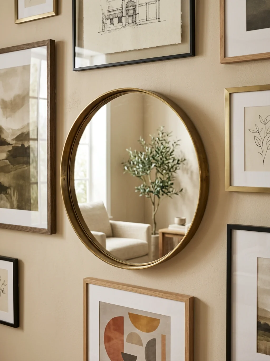 Blending Mirrors and Art for Depth You Can Actually Feel