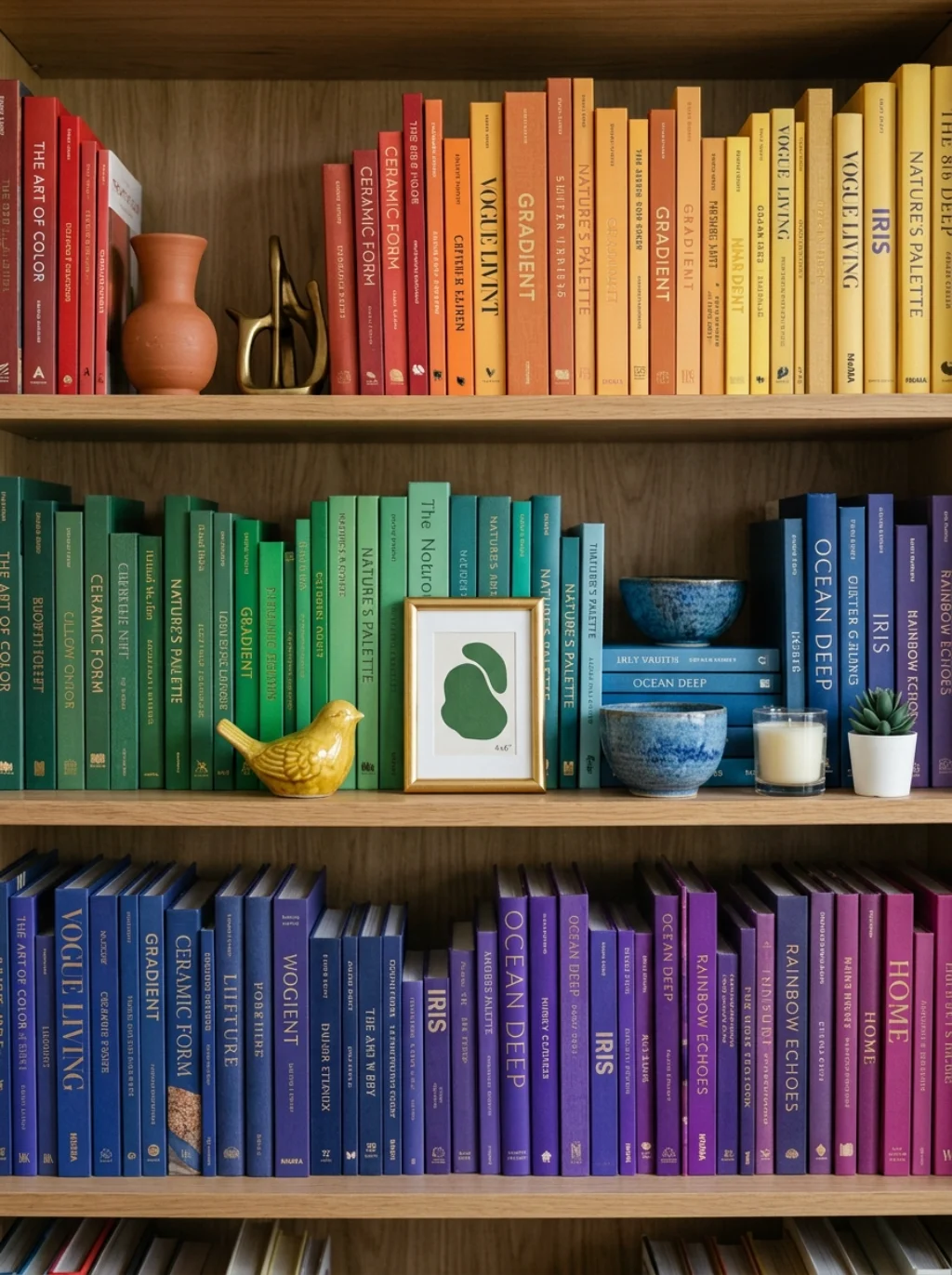 The Bookshelf Styling Trick That Turns Clutter Into Curation