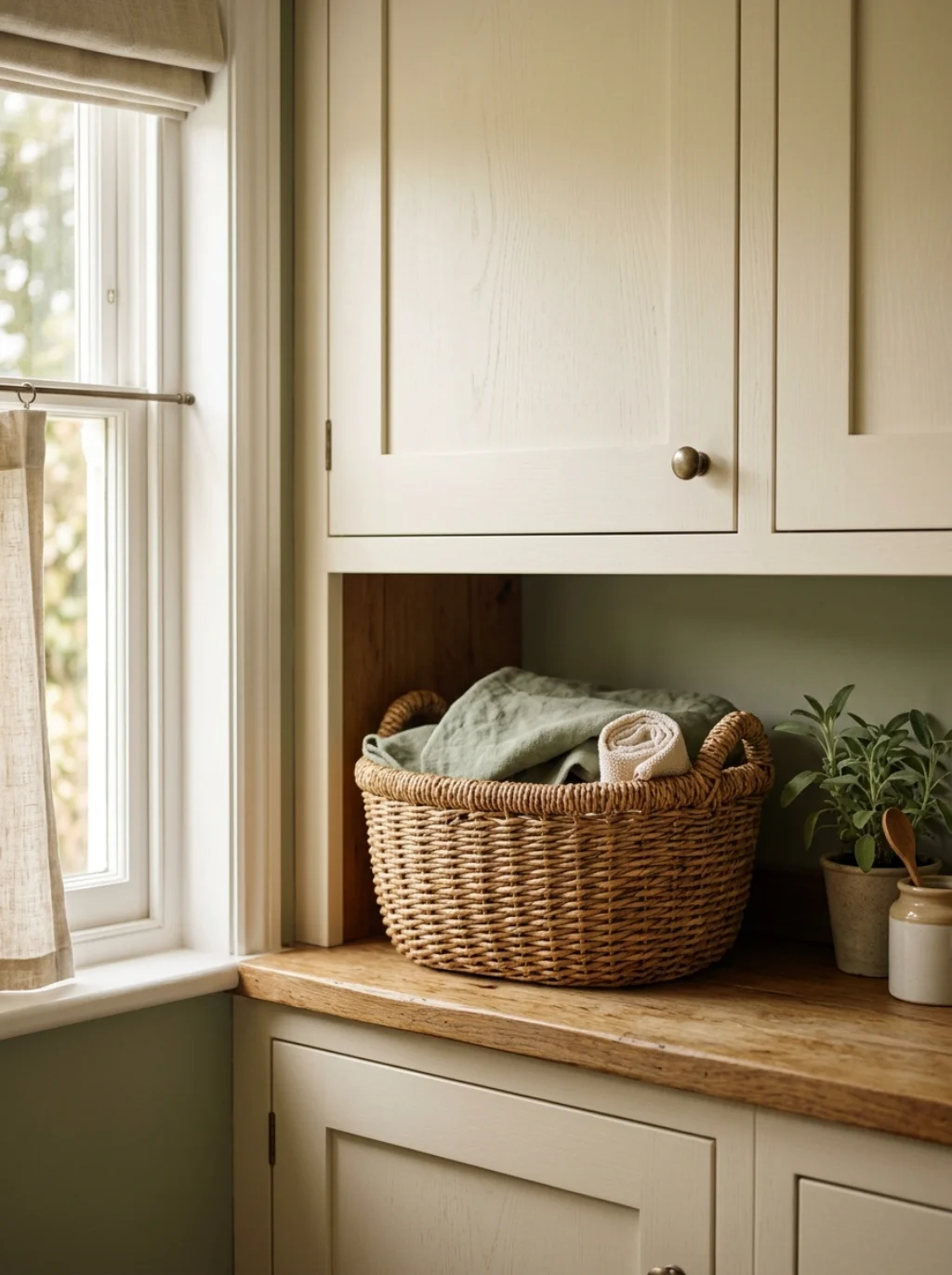 Farmhouse Charm Sneaks Into The Most Unexpected Corner Of The House