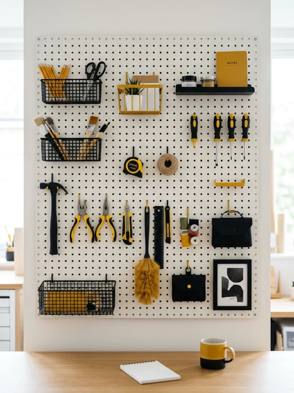 Pegboards Offer Endless Customization For Ever Changing Family Needs