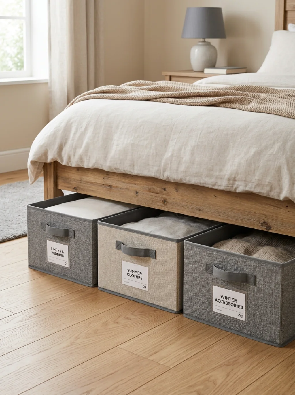 Under Bed Storage That Clears Your Entire Workspace Floor