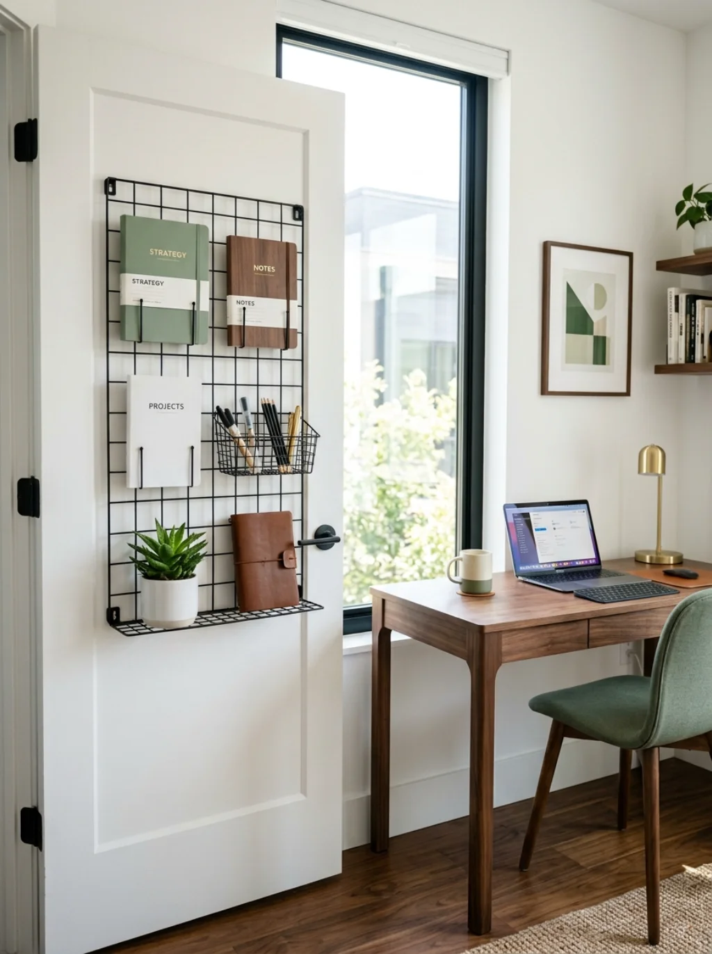 Nursery Clutter Disappears With This Unexpected Door Storage Trick