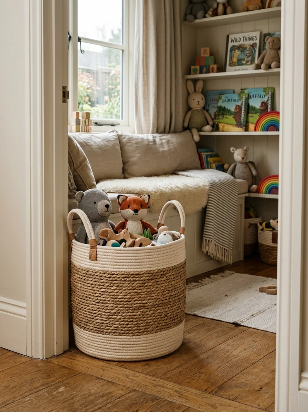 The Storage Basket Rule That Keeps Toys From Taking Over
