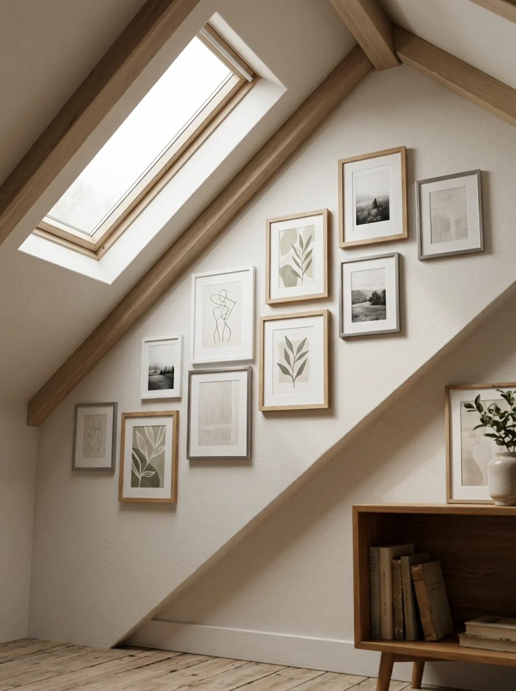 Creating Balance on an Oddly Shaped or Angled Wall