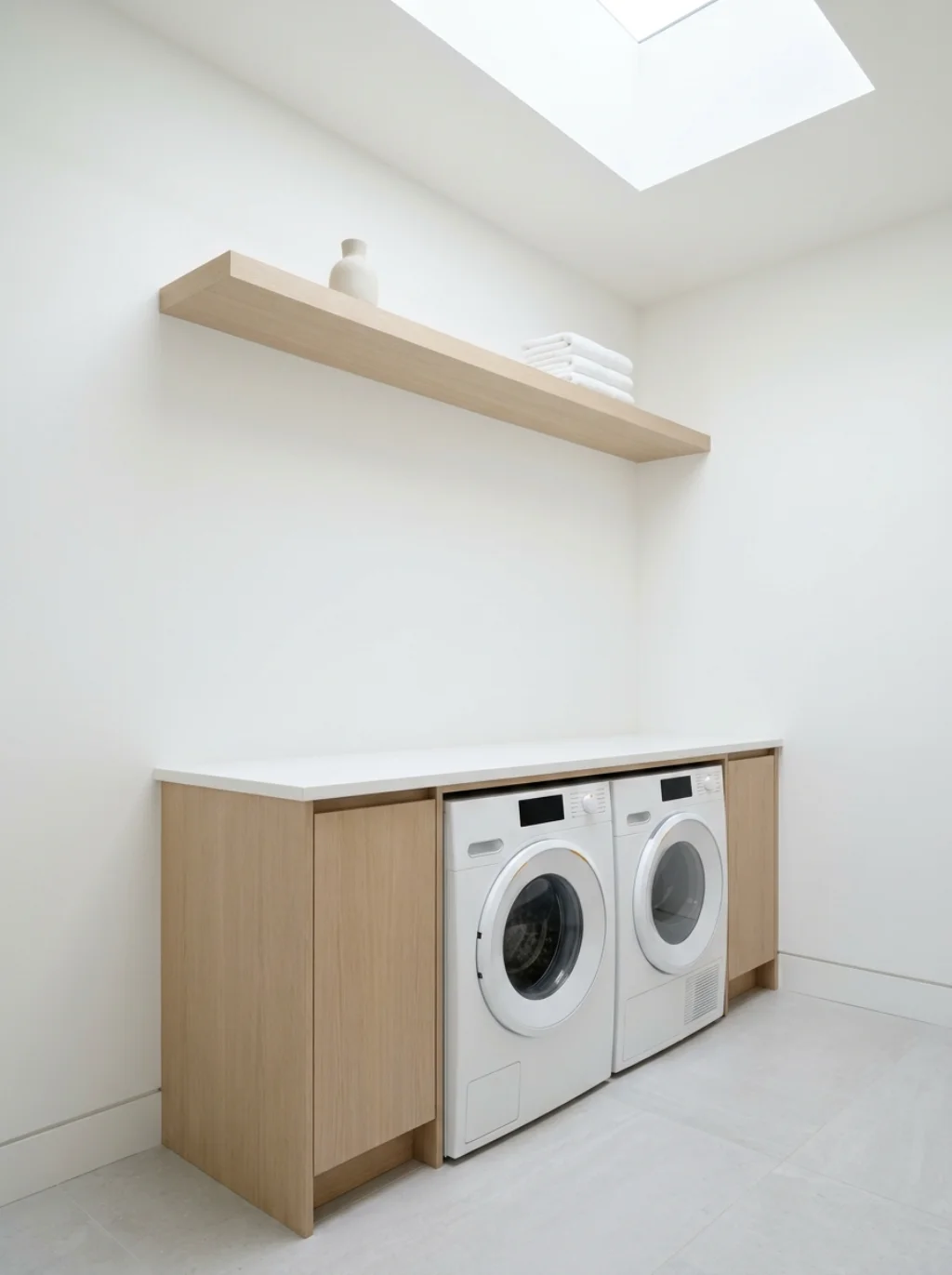 Laundry Room Shelf Ideas Designers Use to Fake a Bigger Room