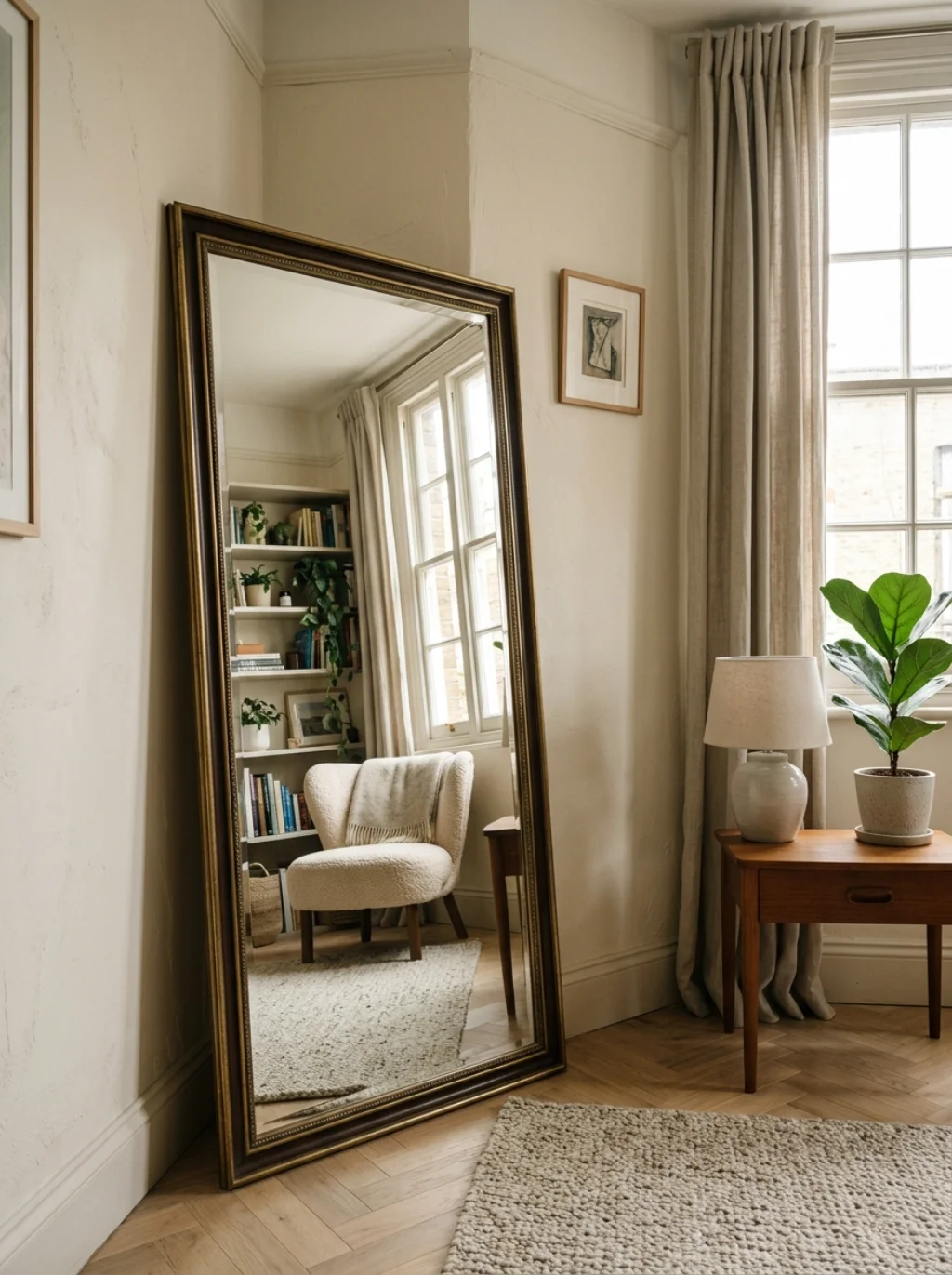 Mirrors Placed Right Make Small Corners Feel Twice Their Size