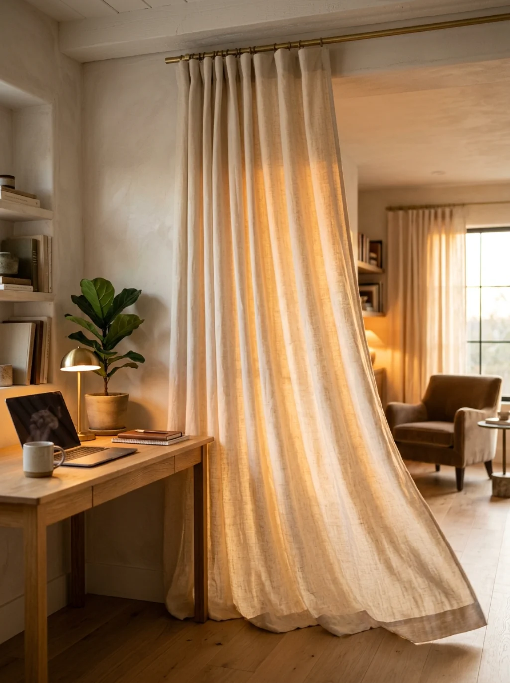 Why A Curtain Divider Feels Surprisingly Luxurious