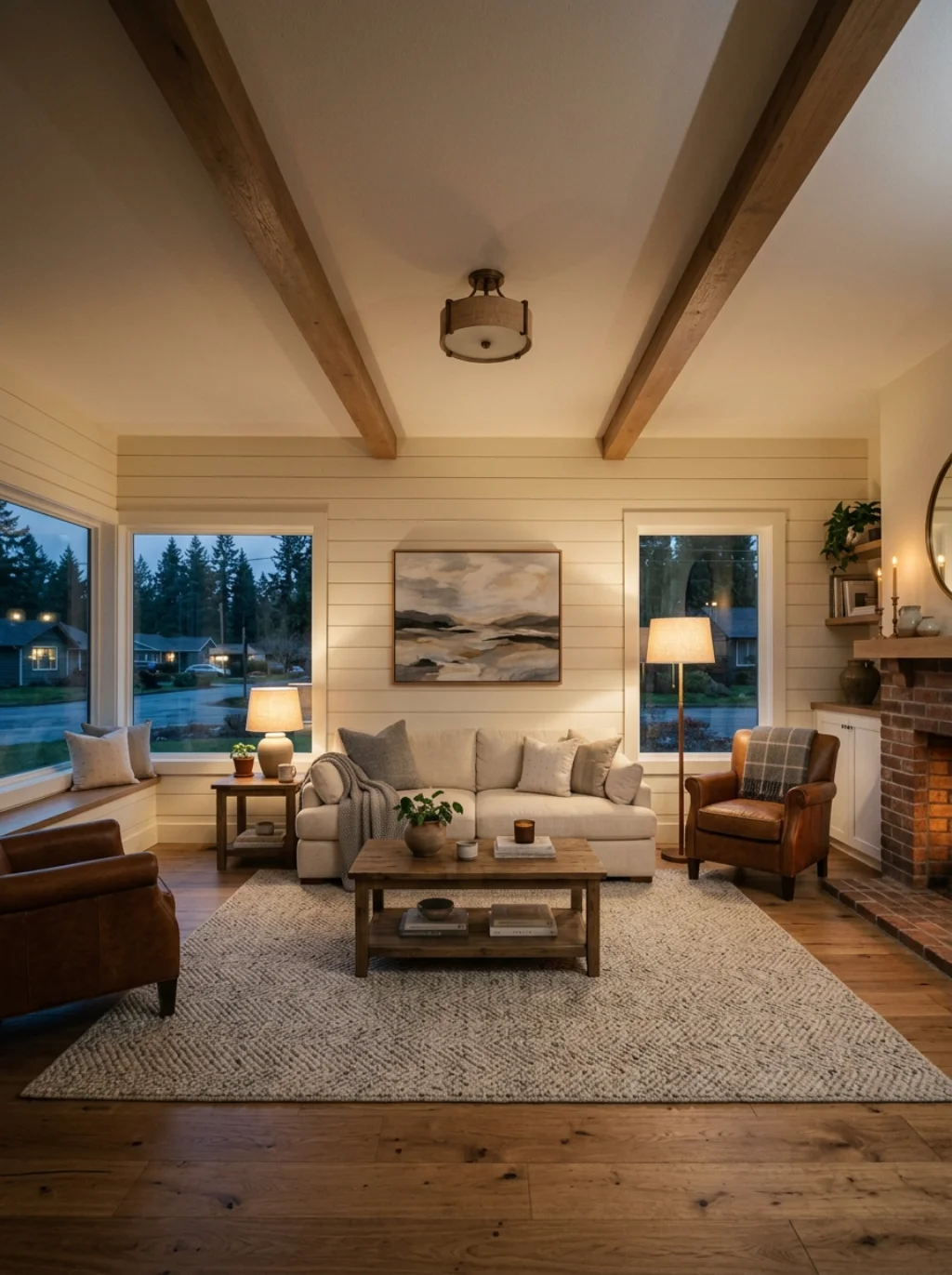 Accent Walls Behind Sofas Anchor A Room With Quiet Confidence