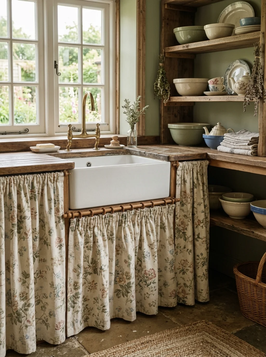 Cottage Kitchen Curtains That Whisper Comfort And Warm Nostalgia