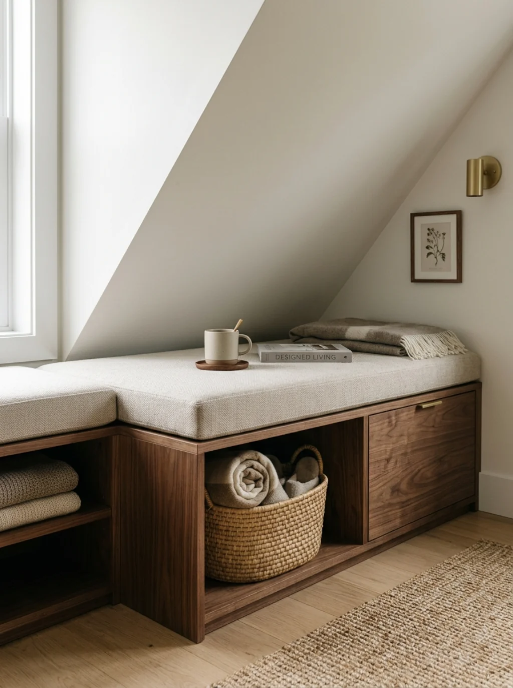Multi Functional Furniture Solves Every Cramped Attic Room Problem