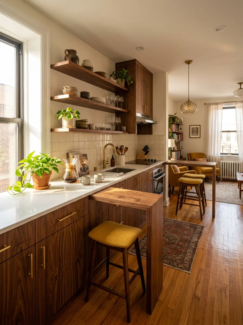 Small Space Layouts Prove Size Never Limits Entertaining Potential