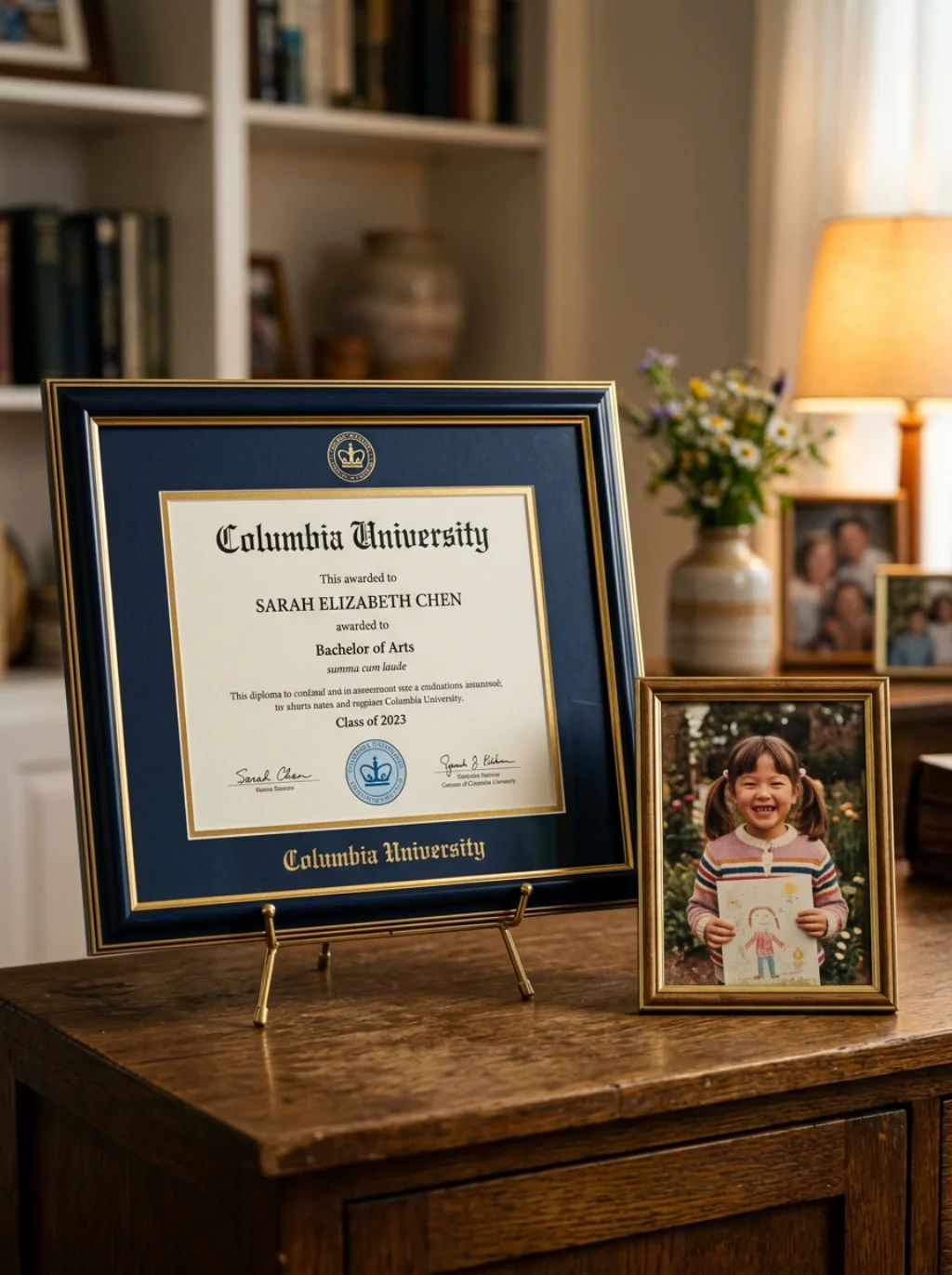 The Diploma Display Hack Every Guest Ends Up Photographing