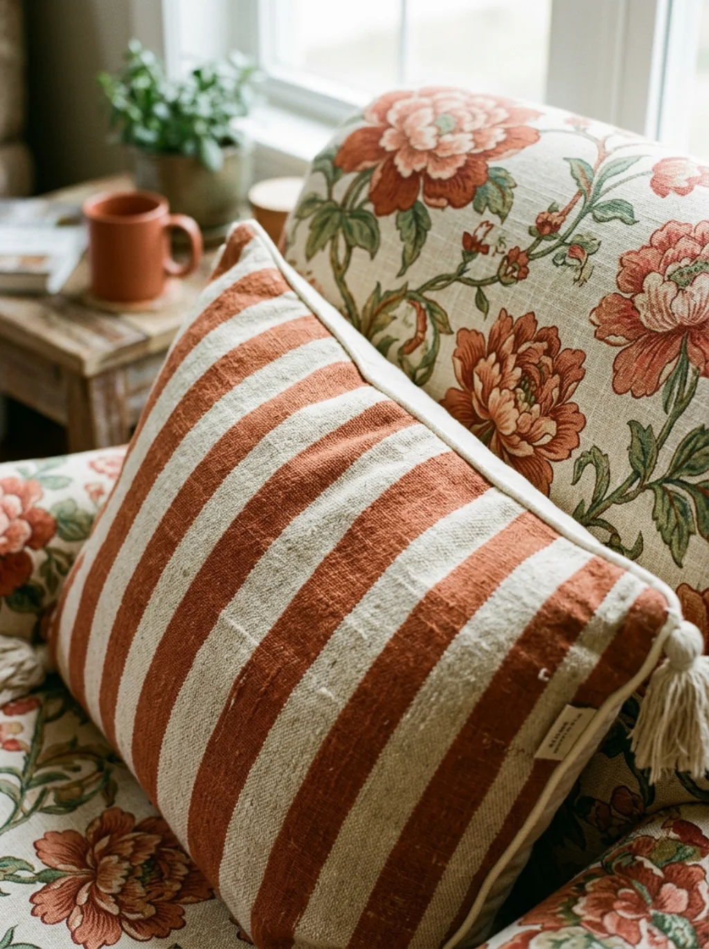 The Pattern Clash That Somehow Works Beautifully Together