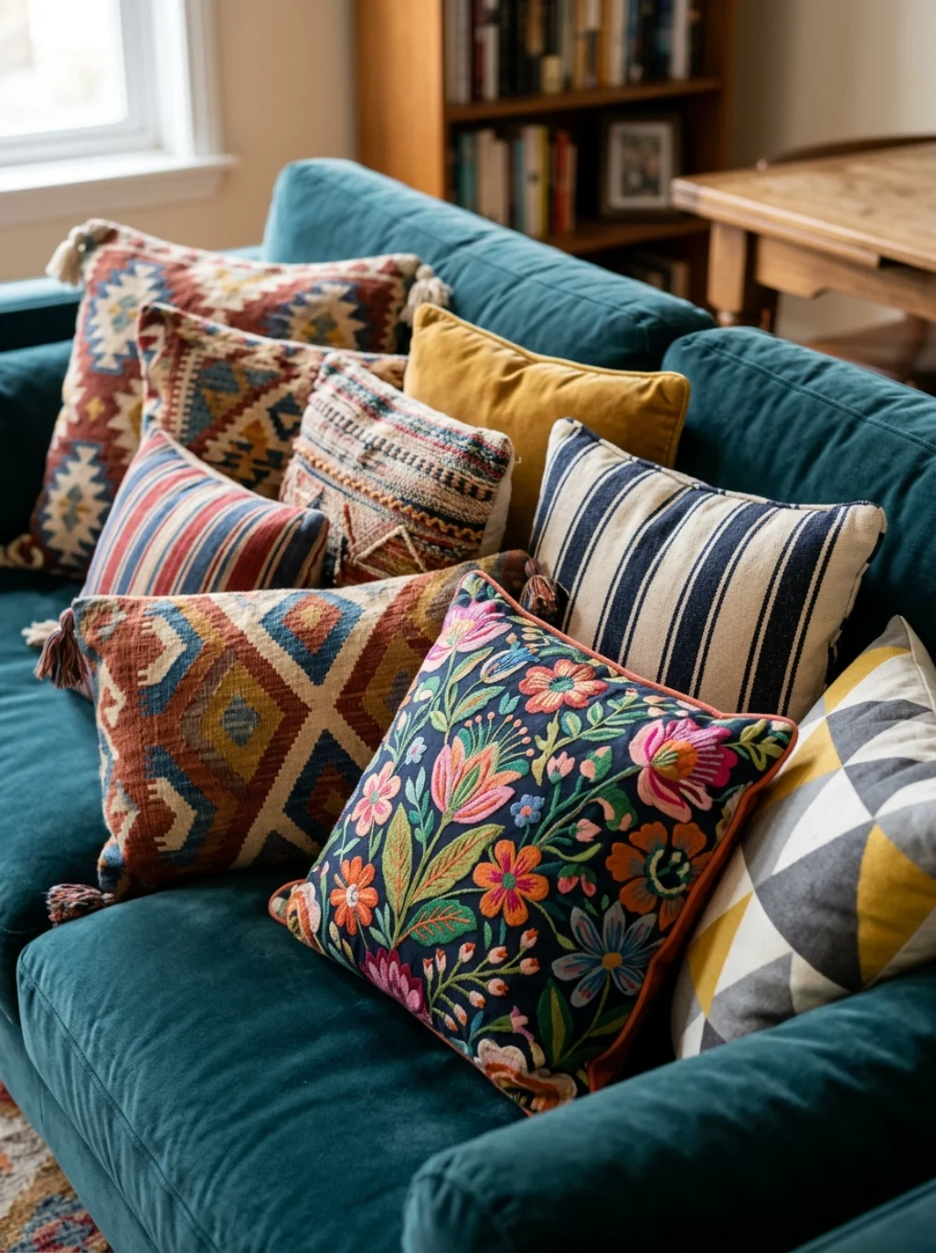 The Pattern Clash That Somehow Works Beautifully Together