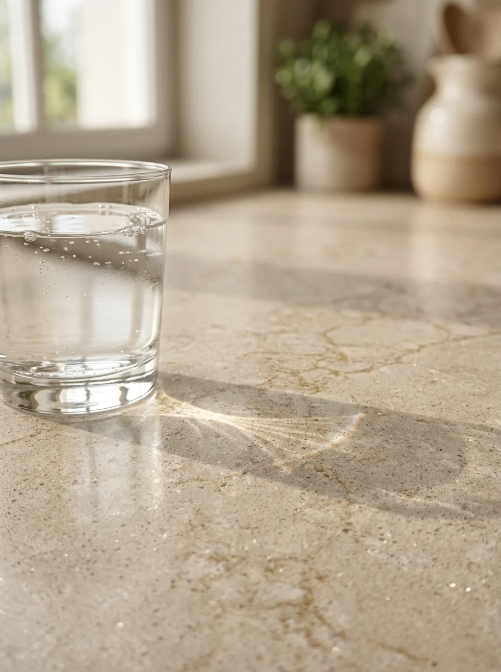 A Sand Toned Countertop Secret That Elevates Ordinary Kitchens Instantly