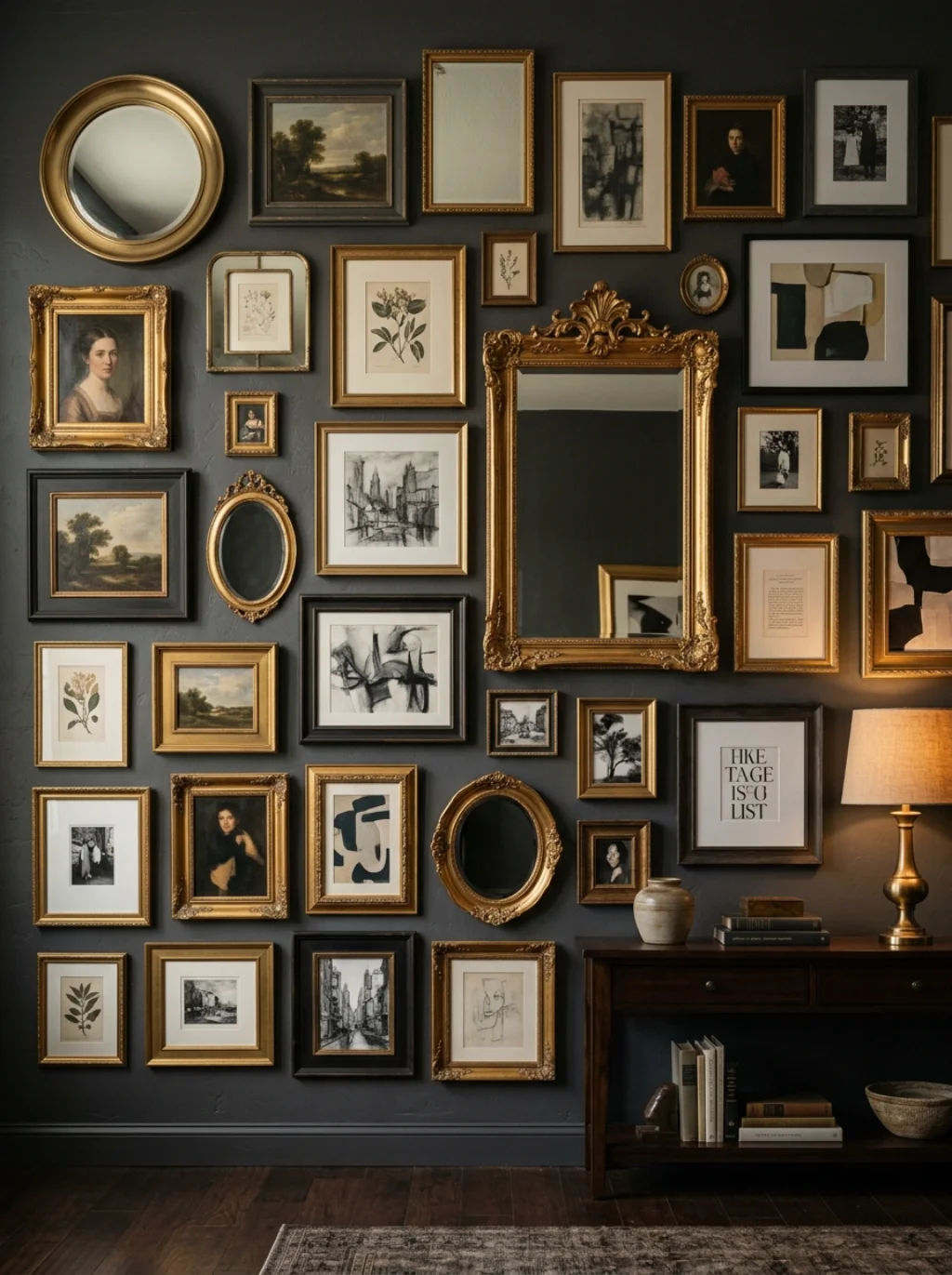 A Gallery Wall Trick That Turns Blank Space Into Story