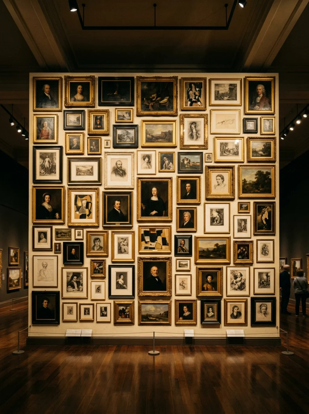 A Gallery Wall Trick That Turns Blank Space Into Story