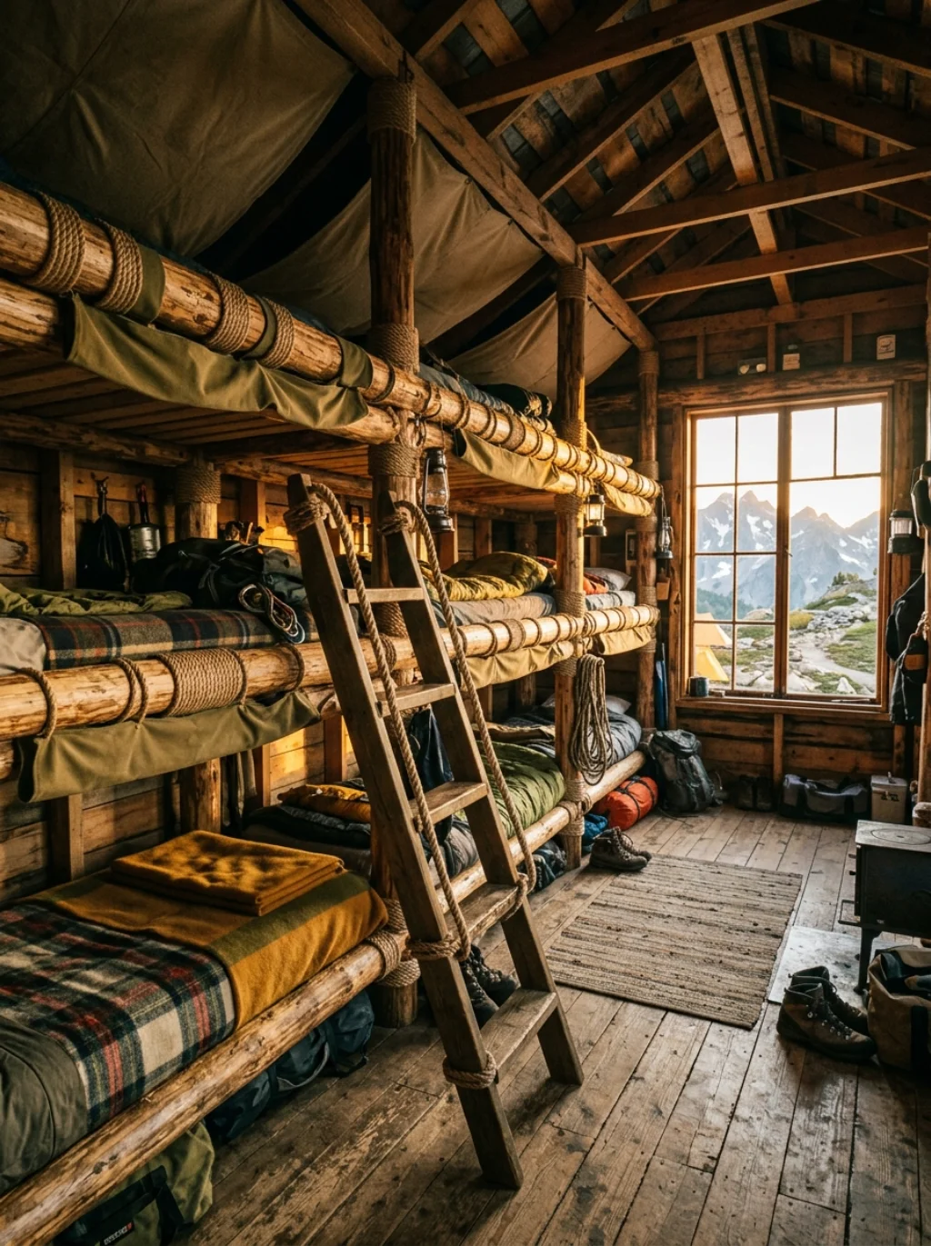 Bunk Room Ideas for Boys That Feel Like a Basecamp