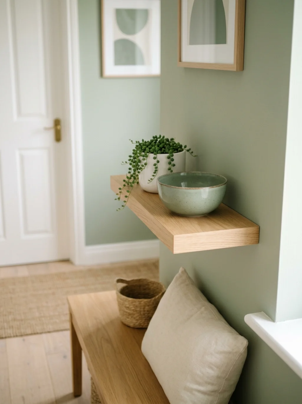 Floating Shelves Squeeze Style Into The Narrowest Of Corners