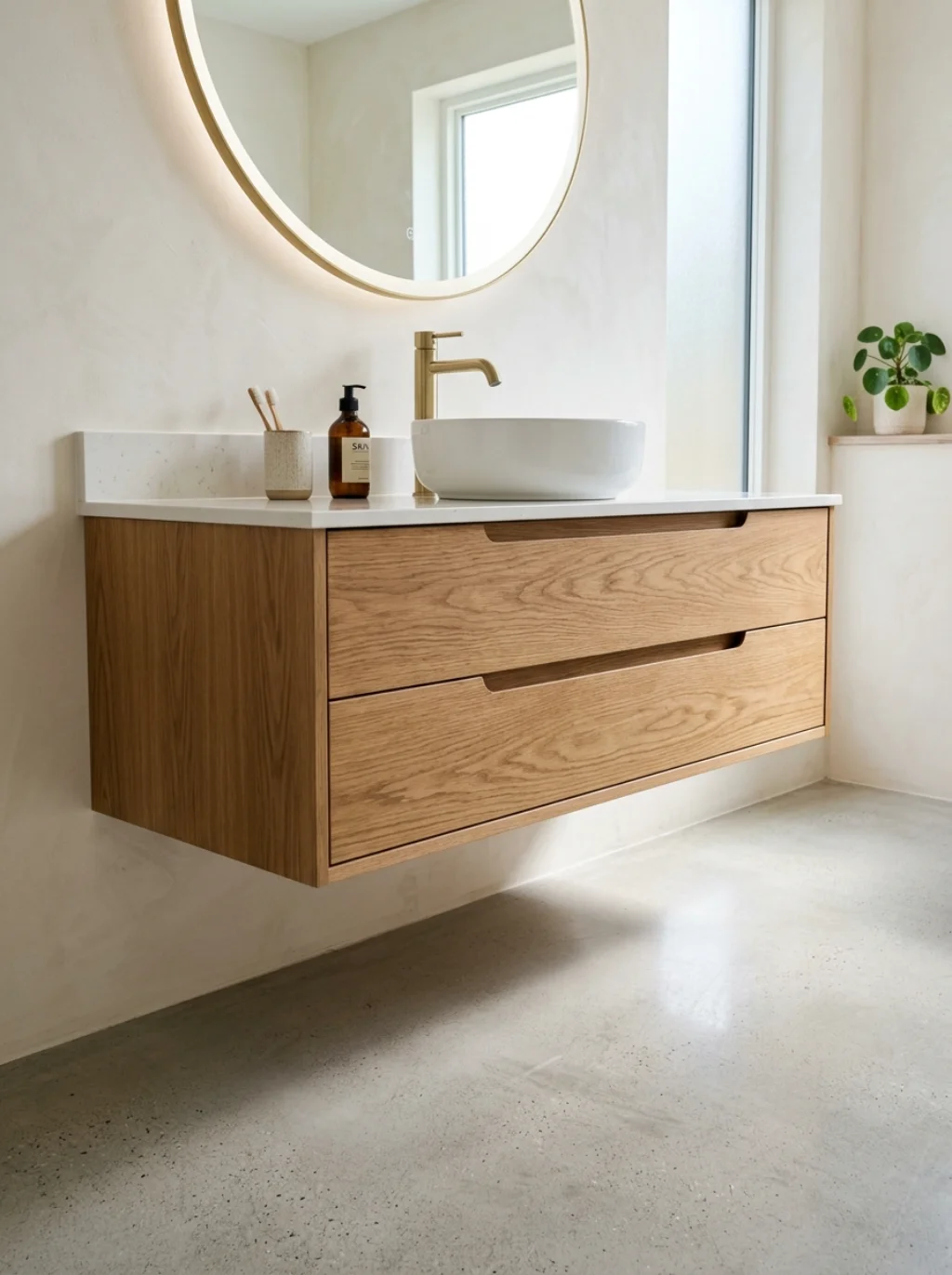 Floating Vanities That Make Tiny Spaces Feel Weightless
