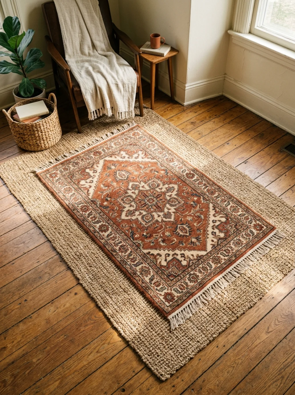 Layered Rugs Anchor Corners That Once Felt Forgotten and Cold