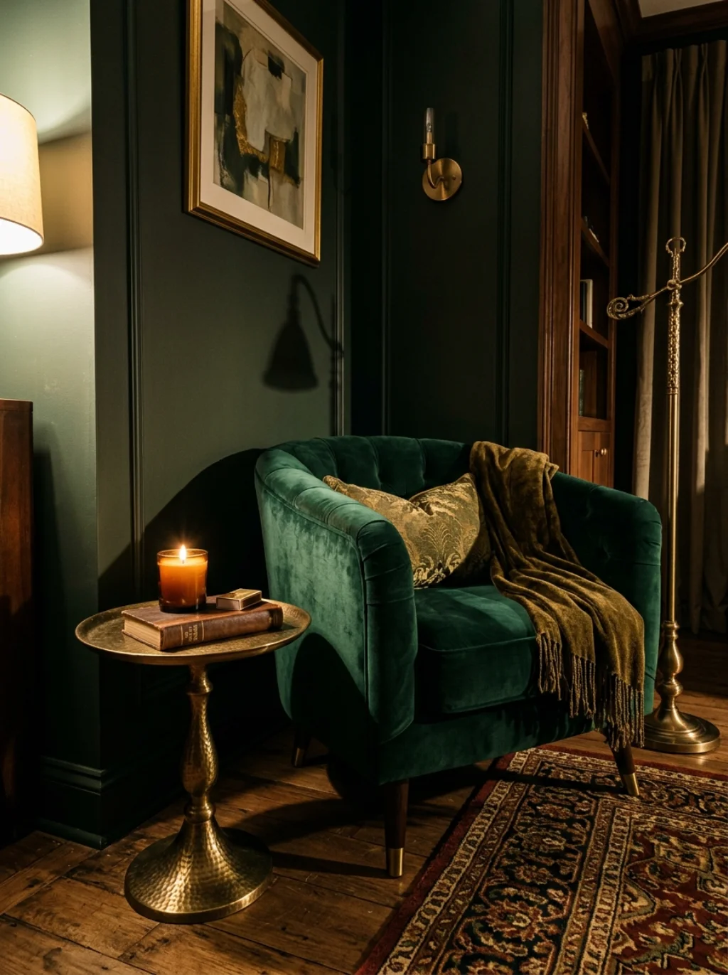An Accent Chair Turns Wasted Space Into a Personal Retreat