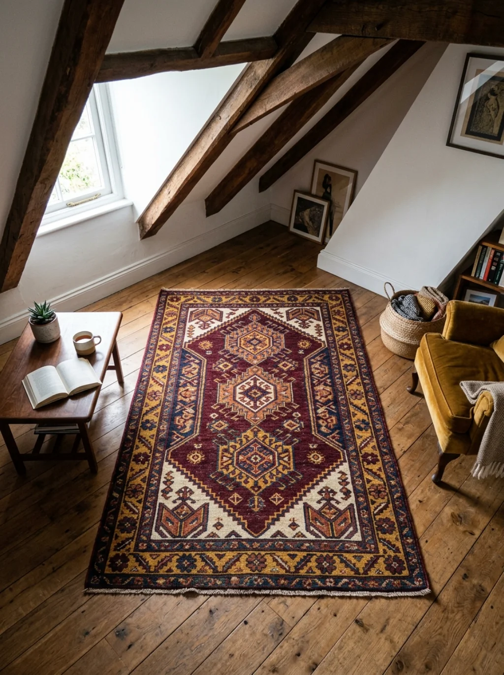 Statement Rugs Ground A Room Full Of Unusual Angles