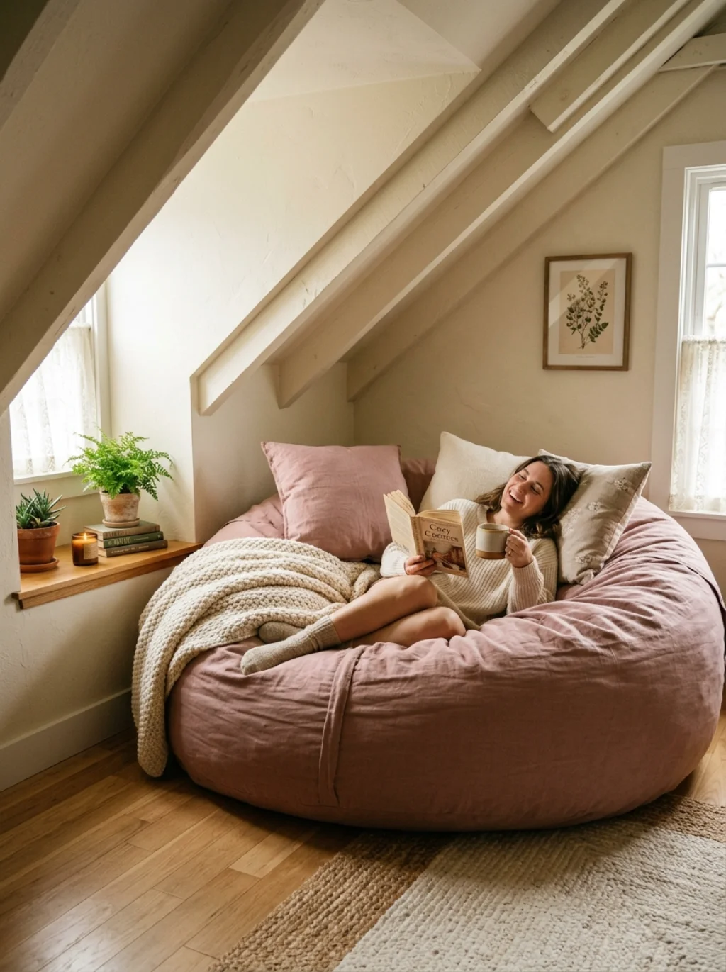 Beanbag Chairs Fill Awkward Nooks With Instant Comfort