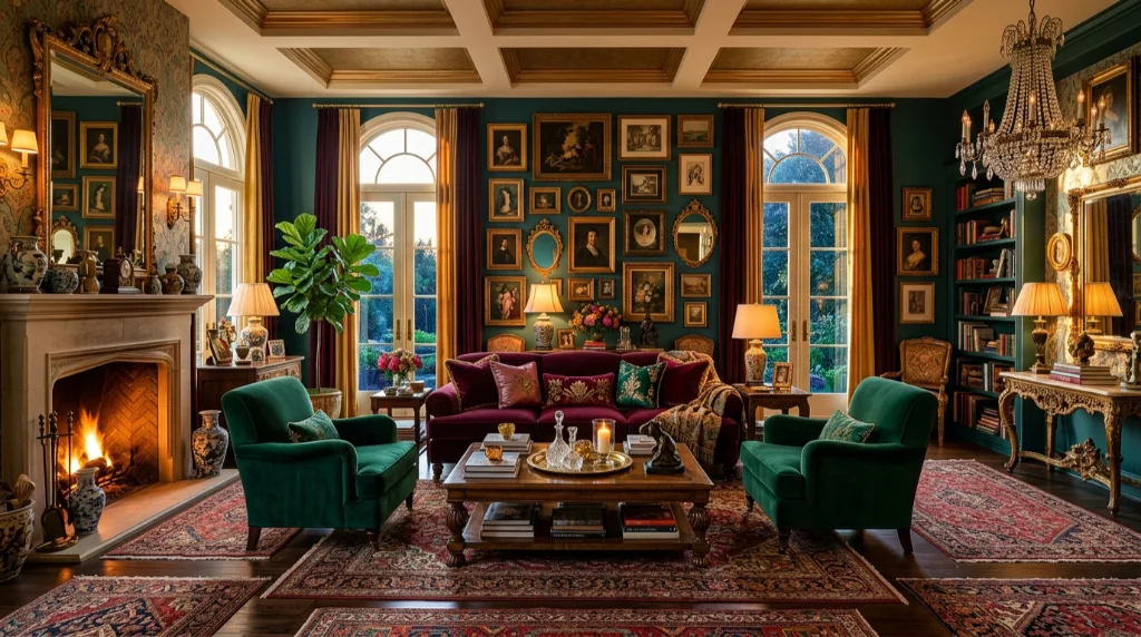 Maximalist Living Room Ideas